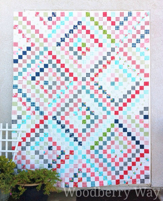 Scrappy Trip Quilt by Woodberry Way
